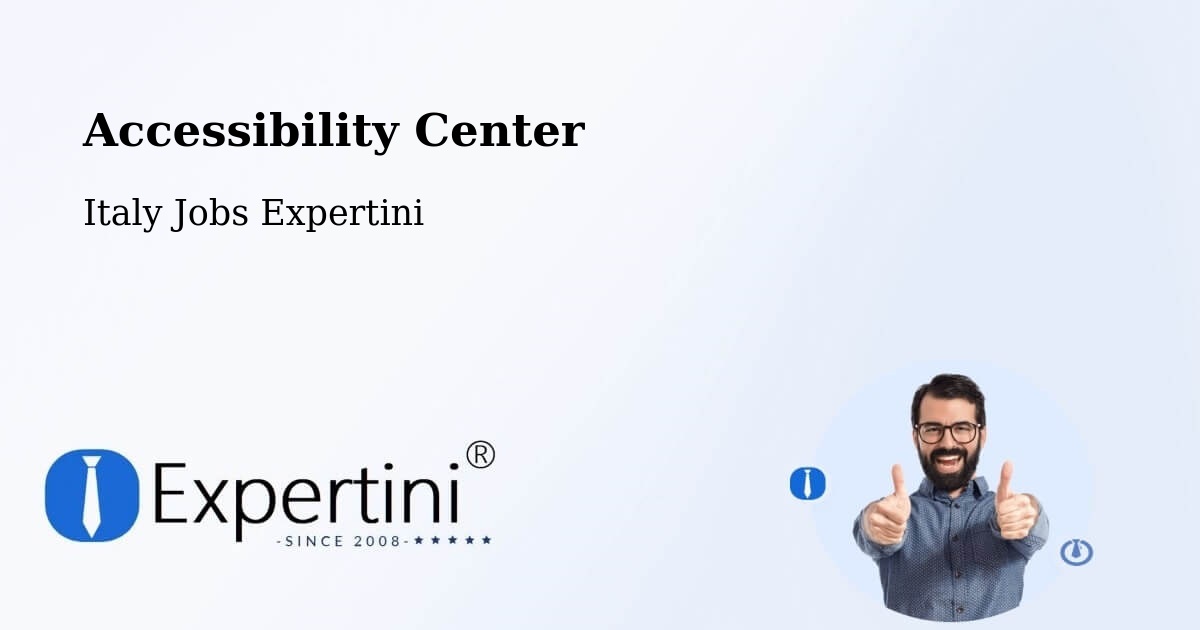 Accessibility Center - Italy Jobs Expertini