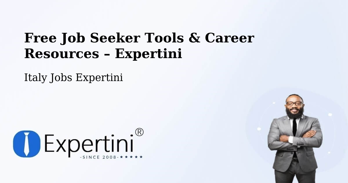 Free Job Seeker Tools & Career Resources – Collegno - Collegno, Italy Jobs Expertini